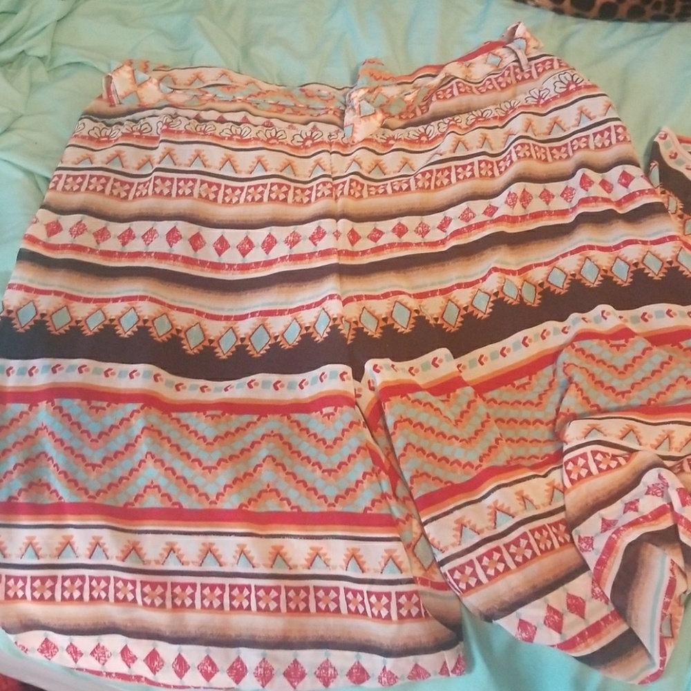 Wide leg pants